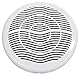 Rockville MS10LW 2400W Peak 25.4 cm Marine Subwoofer, Weiß, LED-Beleuchtung, Hochleistungsausgang, langlebiges Design für Boote und Outdoor-Audio