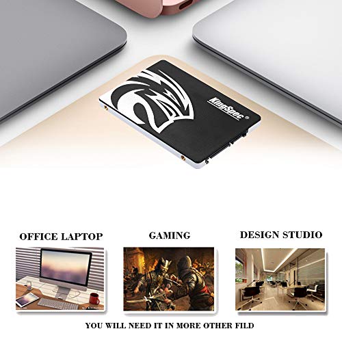 Andoer KingSpec P4-120 Unidade de estado sólido SATA3.0 de 2,5 polegadas de 120 GB e 4 canais SSD de