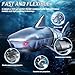 Ykanzz Remote Control Shark for Pool, Waterproof RC Boat Gift for Kids Boys, Water Toys for Swimming Fishbowl Bathroom, Diving, 360° Rotate, Rechargeable Battery