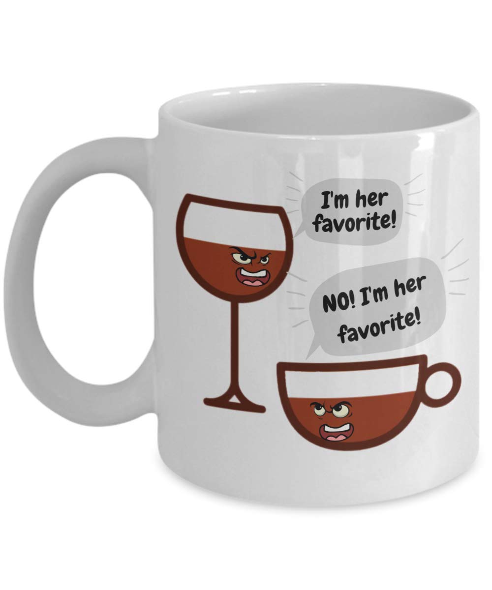 Amazon.com | Wine and Coffee Mug, Wine Lover keepsake, Coffee Lover tea cup,  Coffee and Wine keepsake, Wine vs Coffee, Love Coffee, Love Wine, Wine  Drinker keepsake: Wine Glasses