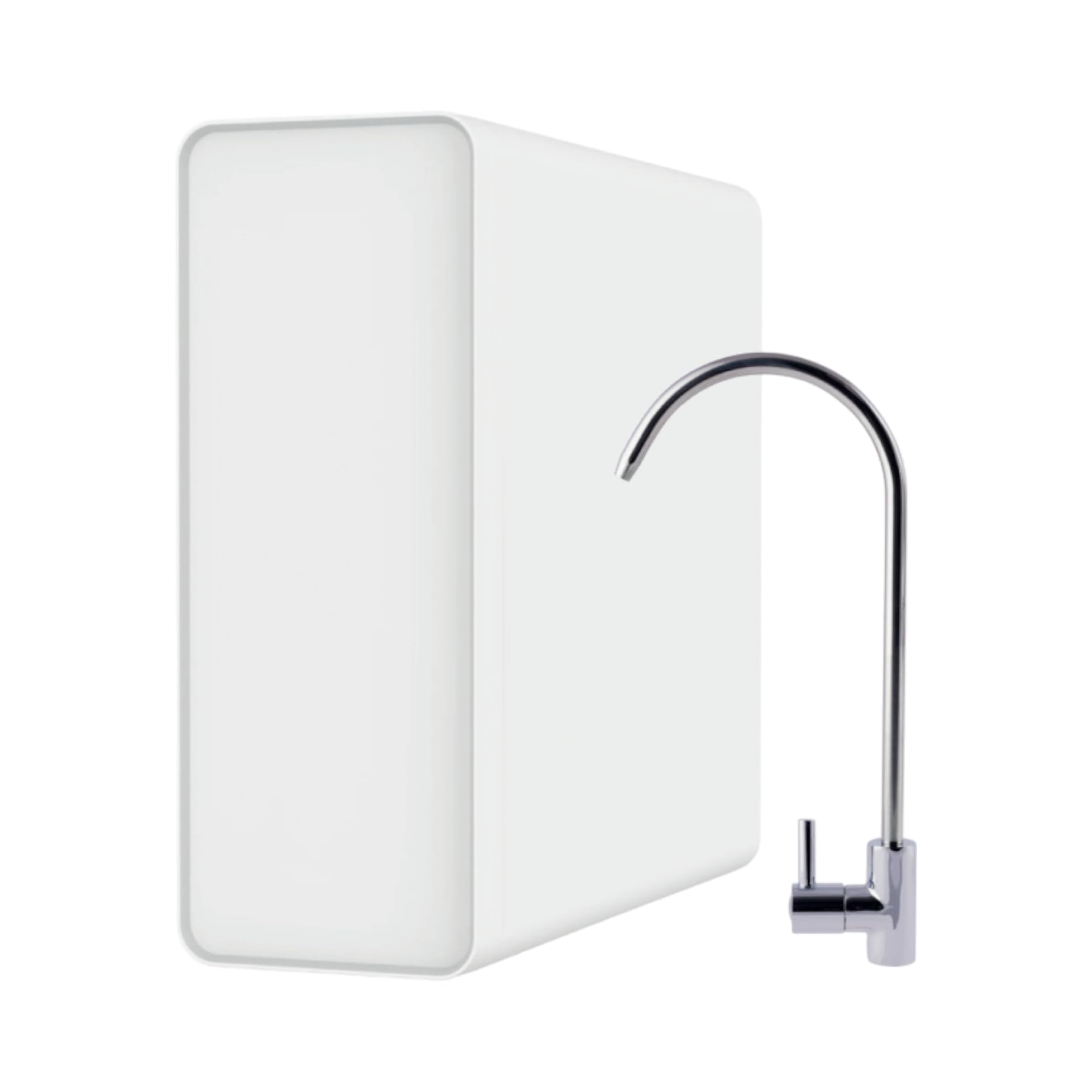Ultimate Compact One 600 GPD DirectFlow Osmoseanlage Untertisch | Tanklos, nur 12,5 cm breit, 1,6 l/min, 2:1 Reinwasserverhältnis, pH-Optimierung, Aqua-Stop und Filterwechsel ohne Werkzeug