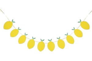 Be Jolly Lemon Banner: a Citrus Lemonade Party Sign