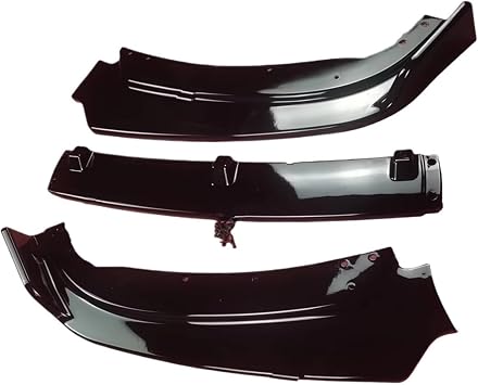 Front Bumper Lip Spoiler Fits Front Bumper Lip Spoiler Splitter Fits Mini F56 F57 Fits John Cooper Works JCW 21-24 Facelift Aero Blade Body Kit Lip Body Kit