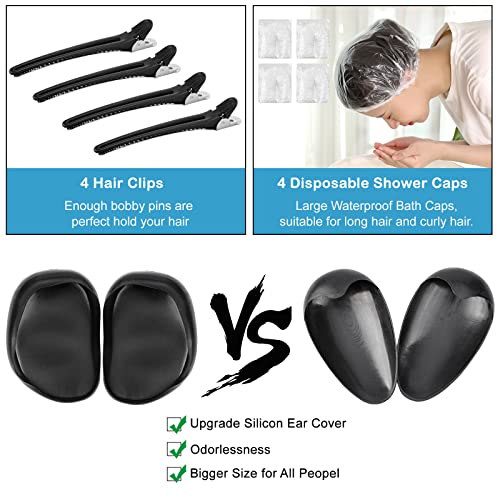 Xarchy 19 Pcs Professional Hair Bleach Kit Hair Coloring Products with Hair Dye Brush, Hair Color Bowl, Hairclips, Applicator, Earmuffs for Hair Highlighting and Hair Coloring at Home