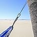 The Adventure Guys Camping Hammock - Double Hammock is Spacious, Lightweight Folding Parachute Portable Hammock is Perfect for Backpacking, Tree, Yard and Outdoor Travel