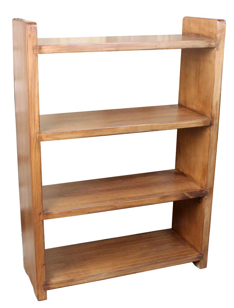 まるさん専用 ウッドシェルフ　オープンシェルフ 4段 棚ブラウン 楽天市場】【最大500円クーポン】 シェルフ 棚 4段 木製