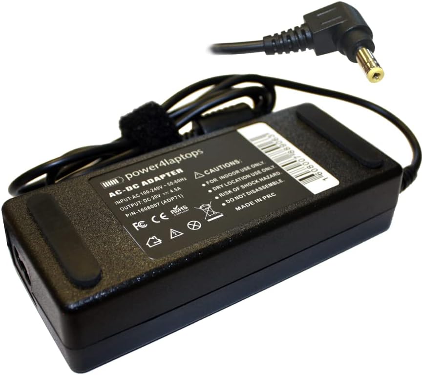 Power4Laptops AC Adapter Laptop Charger Power Supply Compatible With Fujitsu Siemens Amilo Pi 1556
