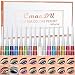 Gireatick 16PCS Liquid Glitter Eyeliner set, 16 Colors High Pigmented Brighten Eye Liner Kit, Long Lasting Waterproof Metallic Shimmer Eyeshadow