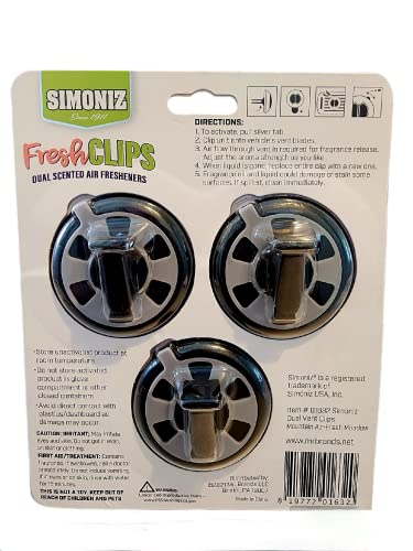 Image of FreshCLIPS (Mountain Air /Fresh Meadow, 3 Dual Scented Clips)