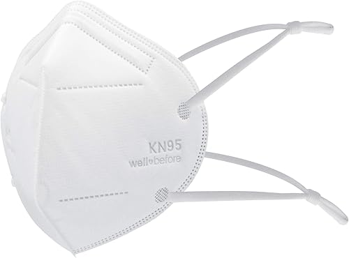 Miniatura 6 de KN95 Disposable Face Mask 10 Pack  Individually Wrapped Mask with Adjustable Head strap