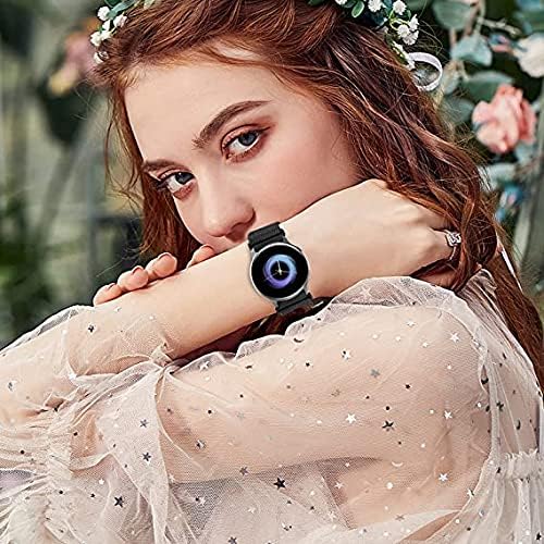 Samsung Galaxy Compatible 20mm Stretchy Nylon Loop Band - 45mm, 44mm, 41mm, 44mm, 42mm Watch Bands, Support Galaxy Watch 5 Pro/5/Active2/3/4 Class - Image 7