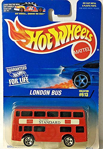 Hot Wheels 1997 #613 London Bus miniatura 1