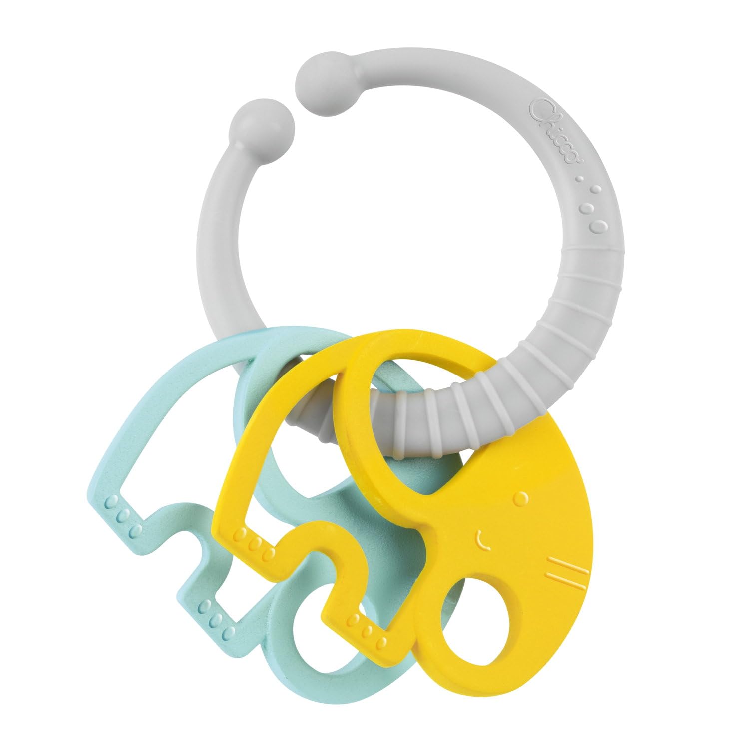 Set Regalo La Mia Prima Pappa Bavaglino Gioco Seggiolone Ventosa Pulcino Sonagli Colorati 6 Mesi+