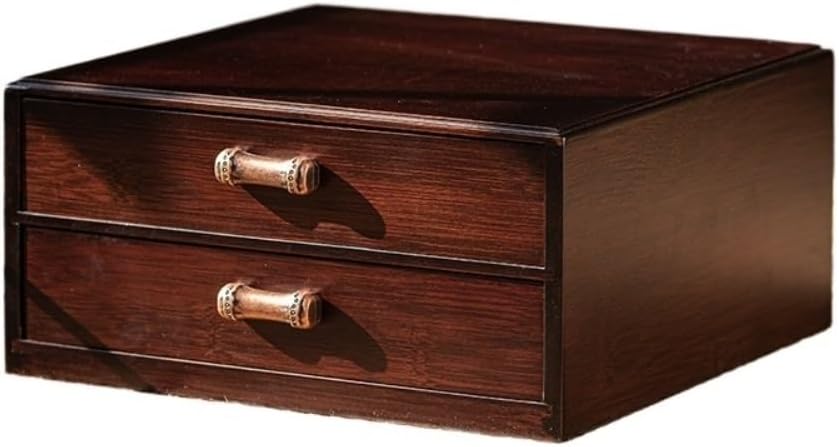 Tea Storage Bulk Tea Storage Box Home Kitchen Tea Cake Box Multilayer Drawer Storage Container Tea Box Chinese Tea Set Coffee Bar Accessories(Five Floors)