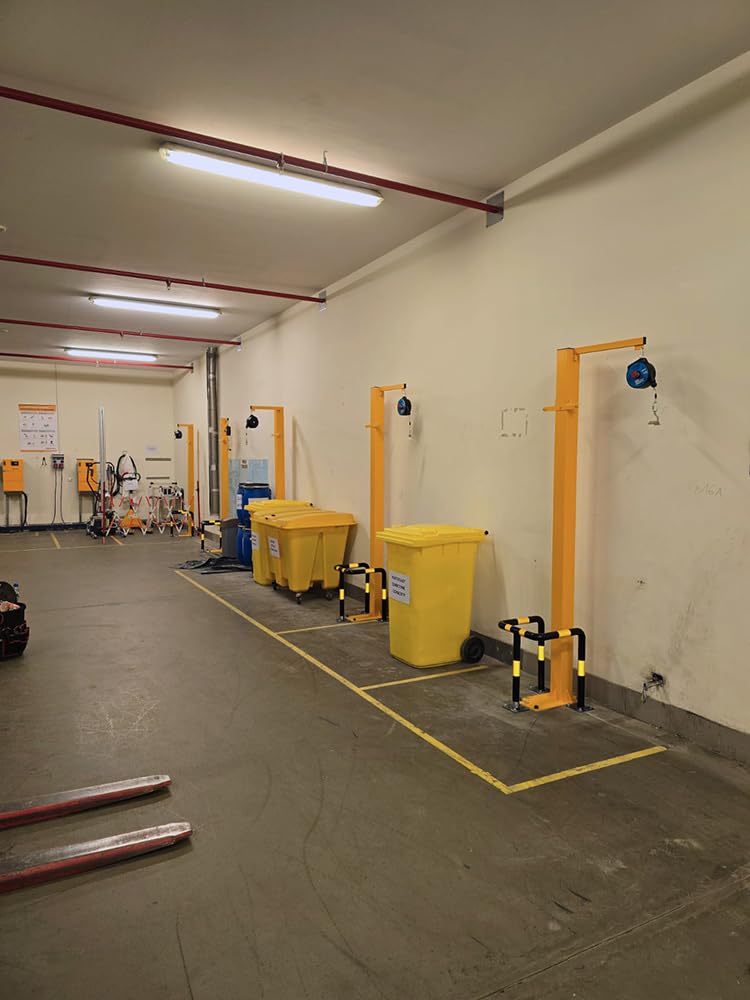 TECNA X-LIGHT.1 Federzug-Balancer mit Seil – Tragkraft 0,4–1 kg, Seillänge 2500 mm – Mini Werkzeugaufhängung für Druckluftwerkzeuge – Einziehbarer Federzug – Nylongehäuse Industriequalität