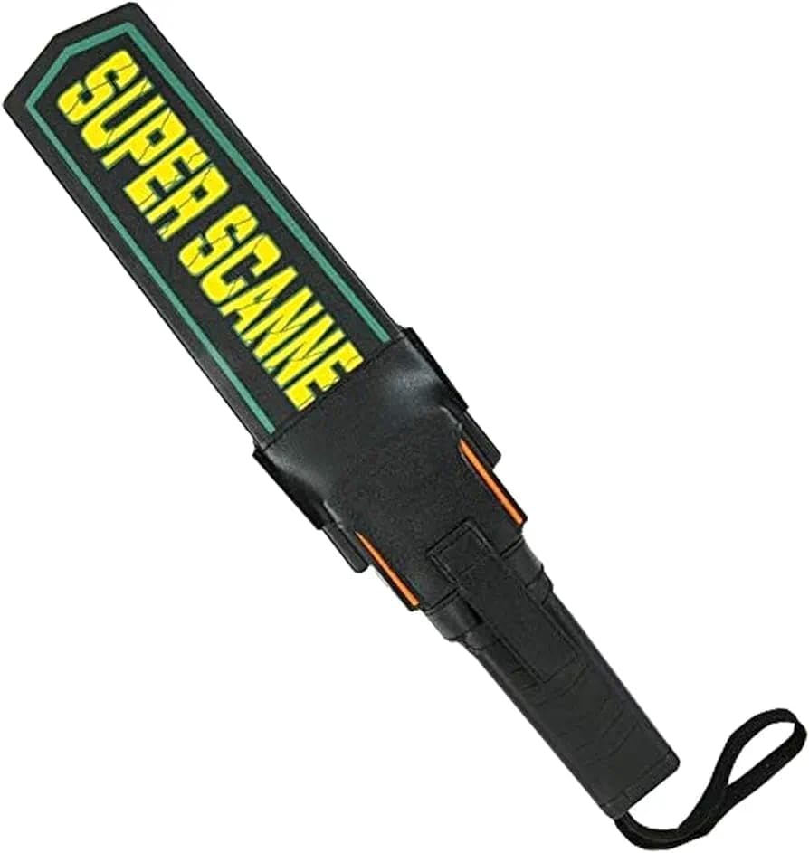 Hetkrishi Handheld Metal Detector |Security Wand Super Scanner Portable Adjustable Sound & Vibration Alerts, Black|-image-24
