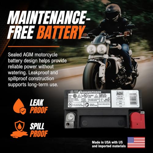 Image of Deka Power Sports ETX20L Battery