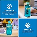 Nalgene Sustain Tritan BPA-Free Water Bottle Made with Material Derived from 50% Plastic Waste, 32 OZ, Narrow Mouth, 1 Count