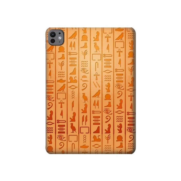 Tablet etui coque iPad Pro 11 Egyptian Hieroglyphs housse antichoc 2024