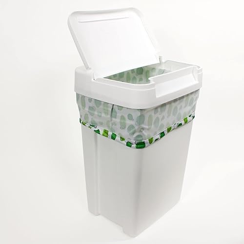 Miniatura 4 de OsoCozy Forro para pañales de tela, reutilizable, lavable, impermeable, con cordón. Excelente para cubos de pañales, basura, lavandería, reciclaje y