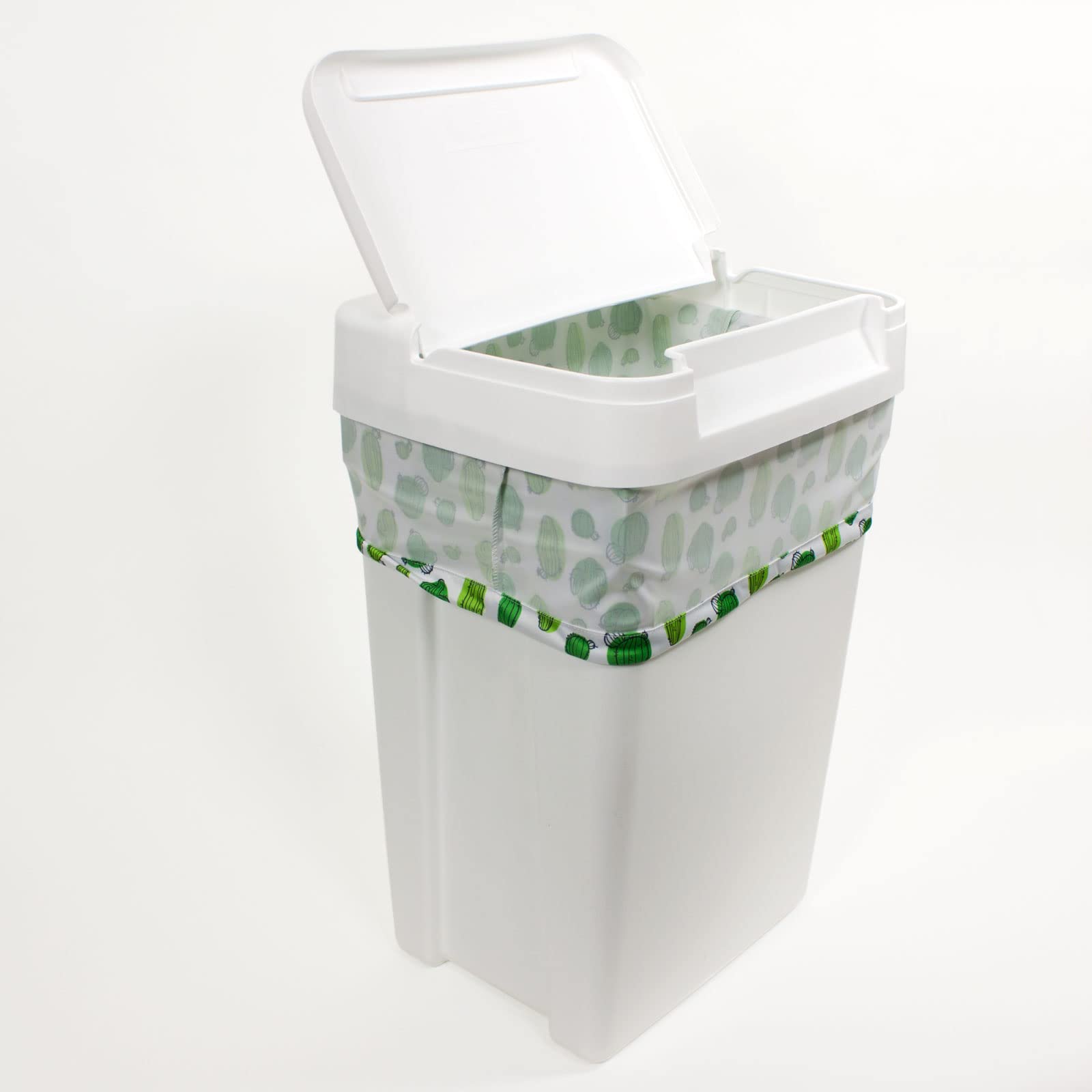 OsoCozy Windeleimer für Stoffwindeln, wiederverwendbar, waschbar, wasserdicht, mit Kordelzug, ideal für Windel-Eimer, Mülltonnen, Wäsche, Recycling und Aufbewahrung, Kaktus