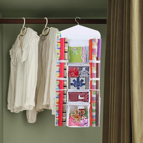 Hanging wrap organizer double-sided haut de gamme en grand format - 4