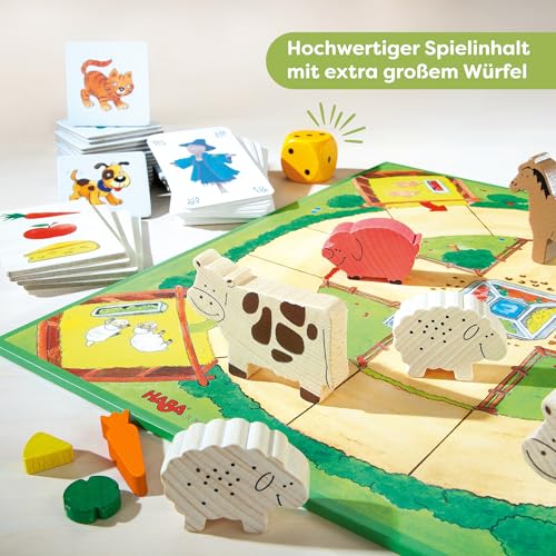 Foto von HABA Mein erster Spieleschatz - Große Spielesammlung für Kinder ab 3 Jahren – 10 Klassische Spiele: Memory, Lauf- & Farbspiele – 1004278001