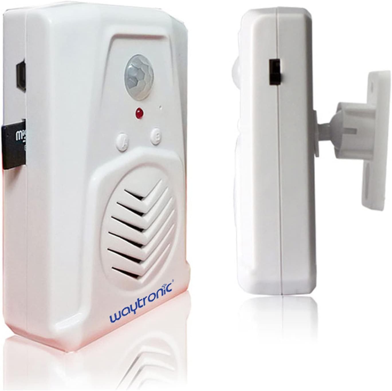 Microsound Mini PIR Motion Sensor Activated Voice Reminder Multiple Recorded Sounds Player for Shop Store Factory Supermarket Special Sound Effect Microsound Mini PIR Motion Sensor Activated Voice Reminder Multiple Recorded Sounds Player for Shop Store Factory Supermarket Special Sound Effect