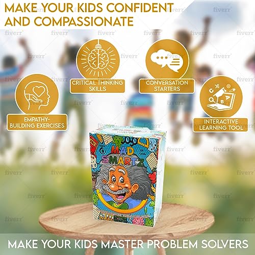 Mad Smartz: An Interpersonal Skills Card Game For Anger & Emotion Management, Empathy, And Social Skills; Top Educational Learning Resource For Kids & Adults; Fun For School And Therapy; Cbt #TOP1