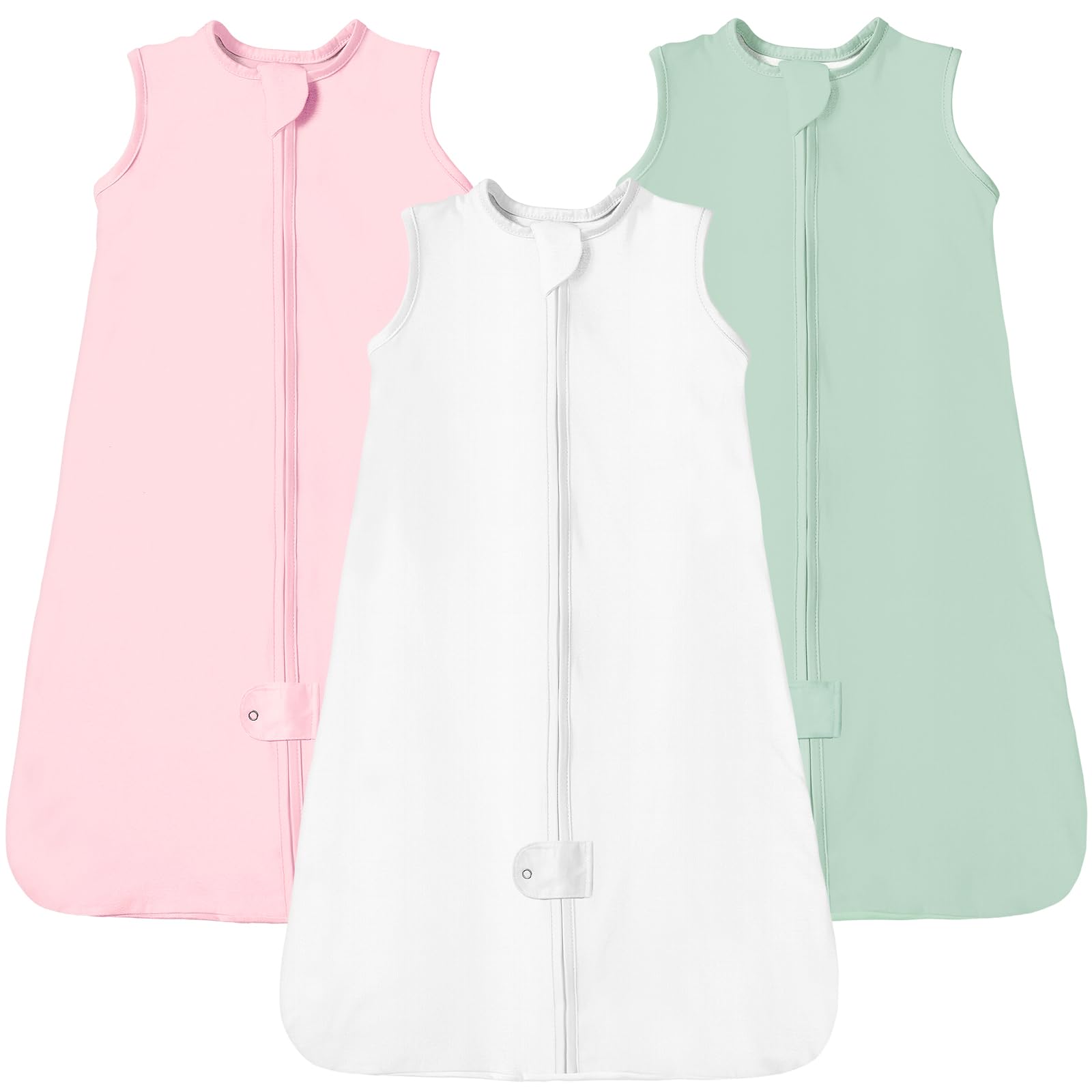 TotAha Baby Sleep Sacks 3-Pack, 0.5 TOG Wearable Blanket, 3-6-15-24 Months