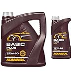 5 Liter Original MANNOL Getriebeöl Basic Plus 75W-90 API GL 4+ Gear Oil