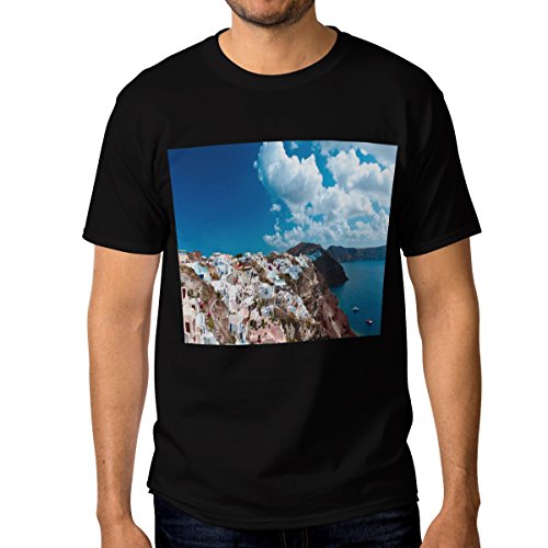REBACAT Men's Funny T Shirt Crew Neck Short Sleeve Cotton Tee Shirts