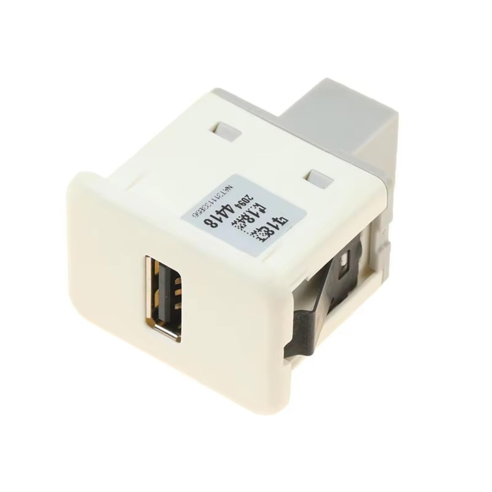 Compatibile Con Cadillac Per Escalade 2010 2011 2012 2013 2014 Auto AUX Modulo Connettore Porta Adattatore Presa 20944418 Connettore USB Aux-in(White)