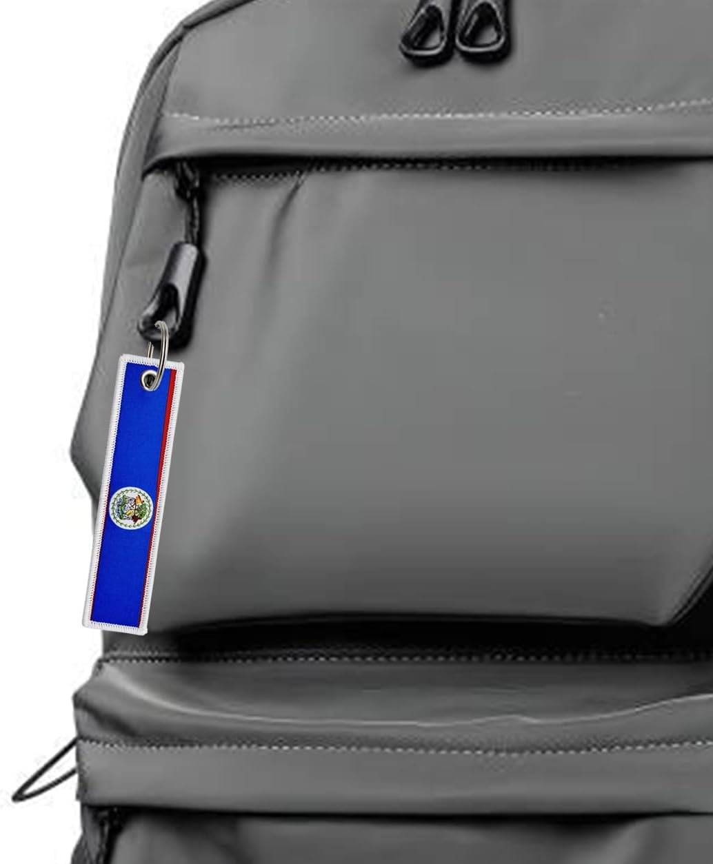 3 Pcs Belize Belizean Country Flag Keychain,Woven label Key Chains for Car Keys,Fabric Key Chains Men and Women,Used for Various Decorations. - Image 5