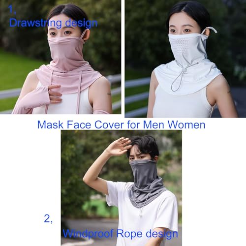 Pasamontañas de verano con protección UV para hombre y mujer miniatura 3
