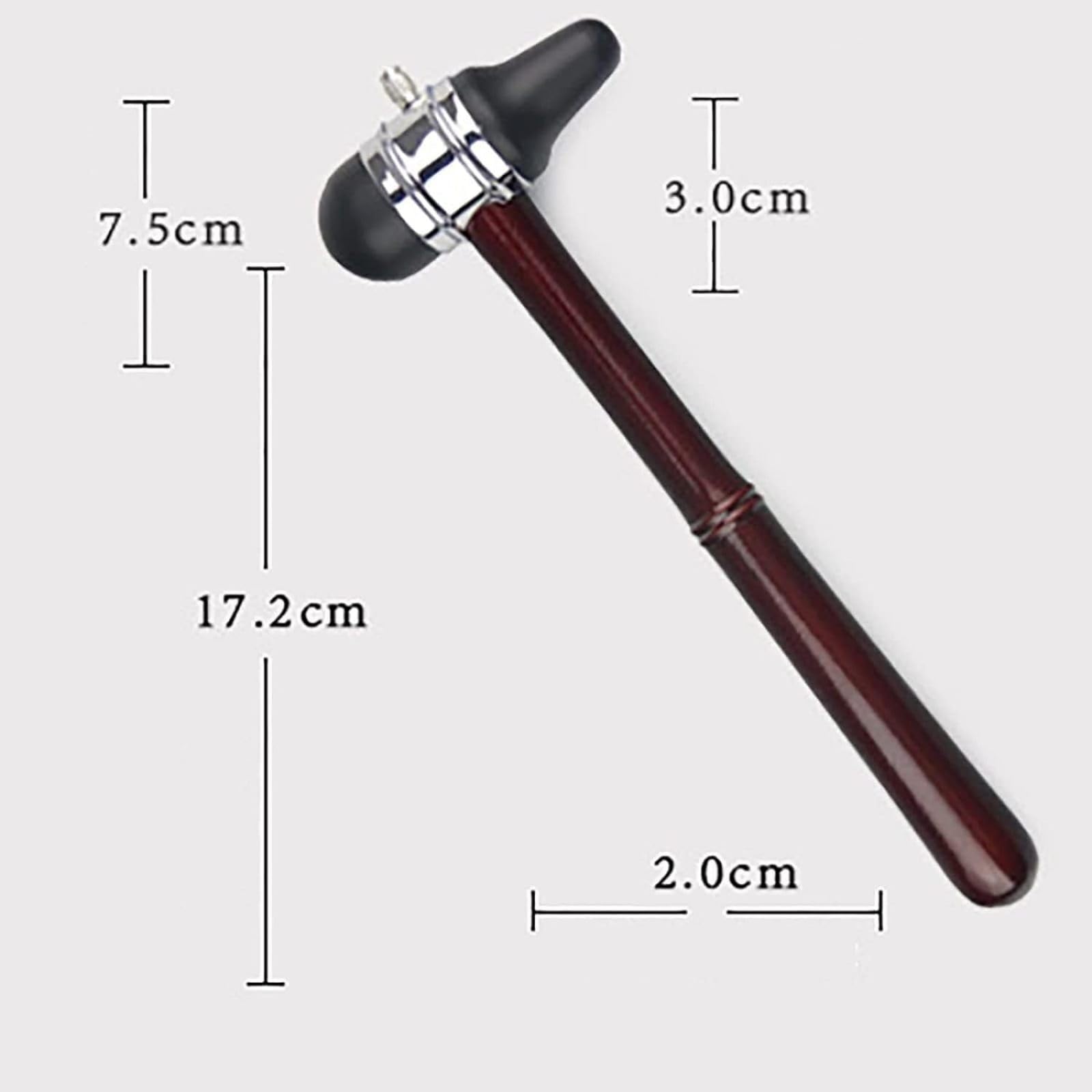 Professional Reflex Hammer Set, Medical Wooden Handle Neurological Hammer Professional Reflex for Nurses, EMS, Medical Students, Emergency Room