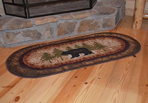 Wholesale Rug Source Kitchen Rugs, Nylon Rubber, Multi Color, 20"x44", Brown, 51 x 112 cm (Oval) - Image 3