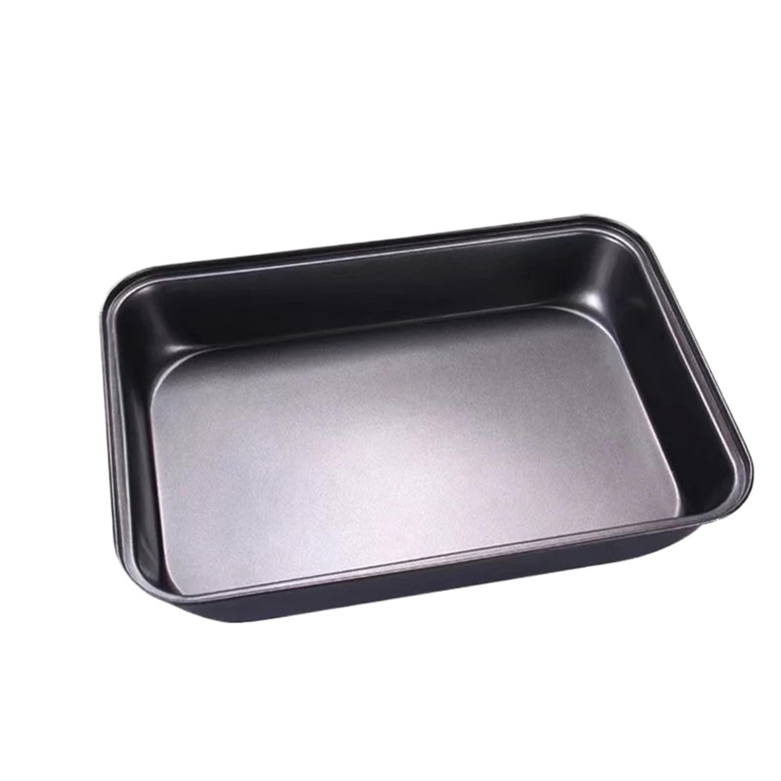 1 x rechteckiges Kuchen-Backblech, Grill-Tablett, antihaftbeschichtetes Brathähnchen-Tablett, Grill-Tablett, Heim-Backblech FüR Zum Backen(L)