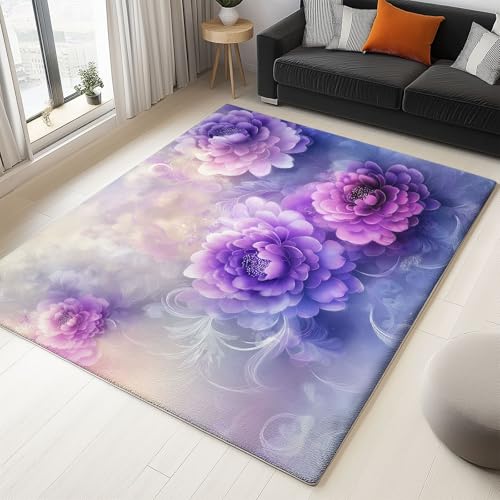 Dimensioni Ideali per Una Versatilità Infinita:Il nostro tappeto soggiorno lavabile da 90 x 150 cm è perfetto per qualsiasi spazio, inclusi soggiorni, camere da letto, sale da pranzo e corridoi. È un tappeto area flanella che combina eleganza e praticità, proteggendo i tuoi pavimenti con stile. (Sono disponibili dimensioni personalizzate, contattaci se necessario)