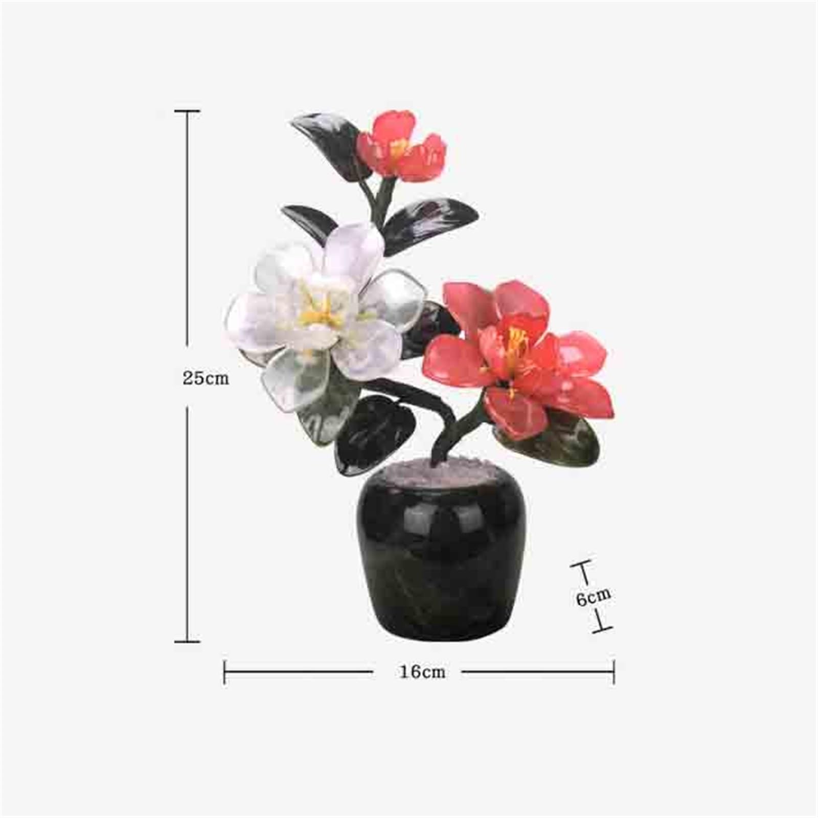 Bonsaï Artificiel Bonsaï de Jade, Fausses Plantes décoratives, Plante d'intérieur for Bureau, bonsaï Artificiel