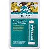AromaWorks Relax Aromatherapy Nasal Inhaler – All-Natural Boost to Mental Focus and Stamina for Adults, Teens, and Children - 1 Pack