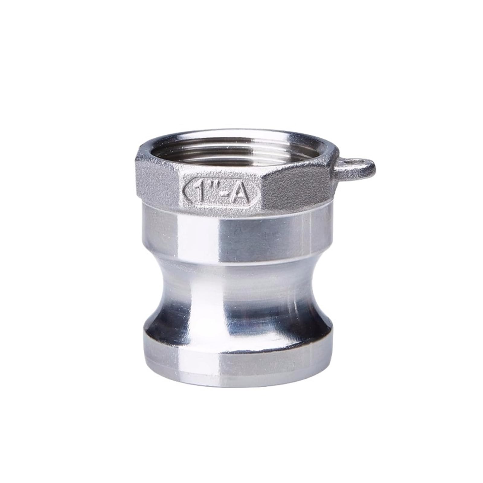 Adaptador de acoplamiento de conector rápido de bloqueo de leva de acero inoxidable 304, accesorio de ranura Camlock de 1/2 ", 3/4", 1 ", 1-1/4"(Pink,2")