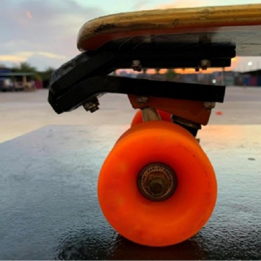 Colcolo Trucks Surfboard Skating Universal Skateboard Bridge Spring Bracket Longboard Decks Adapter, Weiß