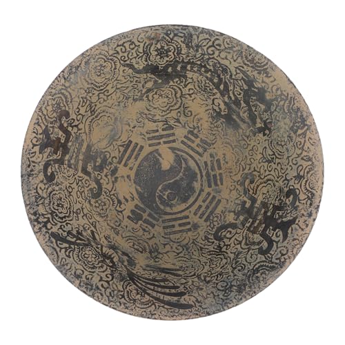 ROMISBABA Bowl Decorativo De Mármol Blanco Natural Tallado Estilo Antiguo Para Decoración De Mesa y Hogar Adorno Artesanal Vintage Resistente y Elegante