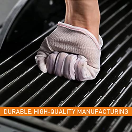 Hisencn Grill Grates For Charbroil Performance Tru-Infrared 2 Burner Gas Grill, 463633316, 463672016 463672216, 463672416, 17 Inch Stamped Porcelain Steel Replacement Emitter Plates #TOP4