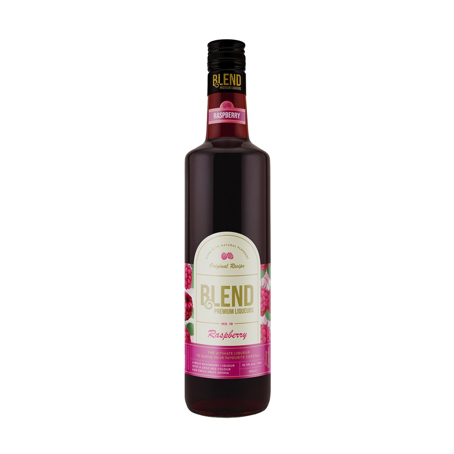 Blend Raspberry Liqueur | Perfect Ingredient for Raspberry Cocktails | Ideal for At-Home Cocktail Making | 70cl | 16.5% ABV