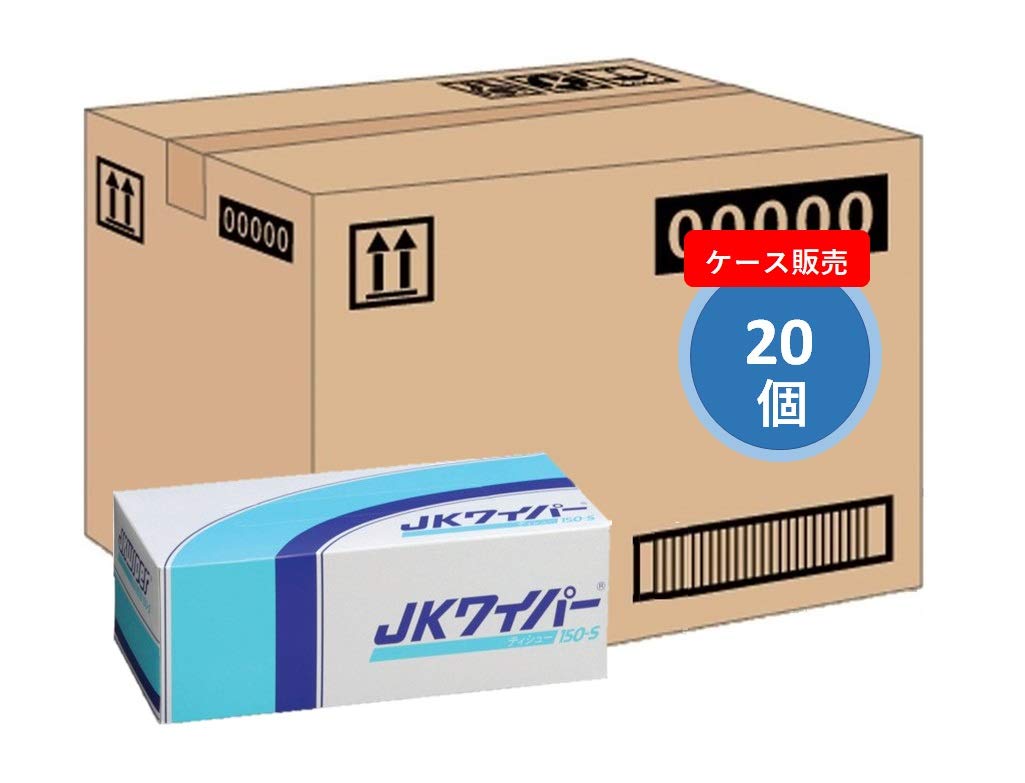 Amazon.co.jp: クレシア JKワイパー 150-S(150枚入)x20個セット