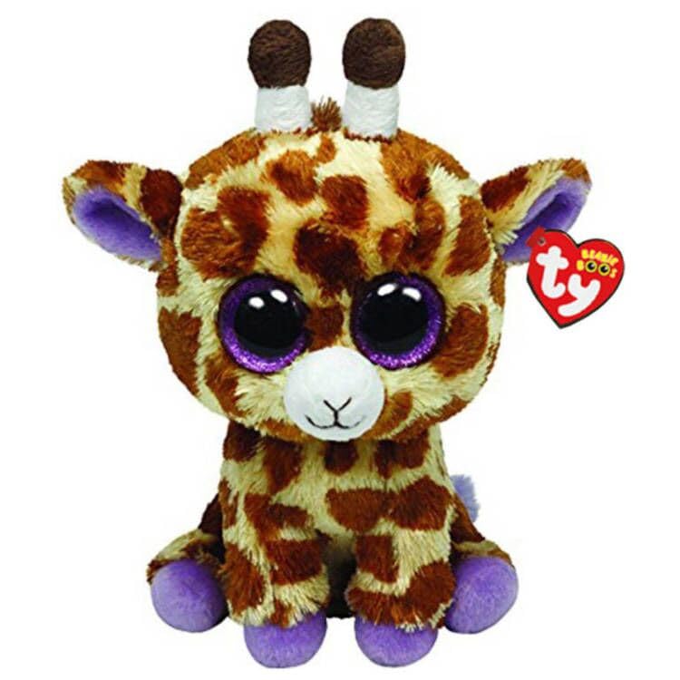 Beanie Baby Safari Giraffe Stuffed Animal Plush Doll (6inch)