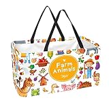 【Multipropósito】Esta canasta es ideal para usar como canasta de compras, canasta de almuerzo, canasta de picnic o canasta de almacenamiento para almacenar alimentos, juguetes u otros artículos para el hogar, artículos de cocina y otros artículos pequeños. Puede ser una cesta de la compra o una cesta de almacenamiento para el hogar.