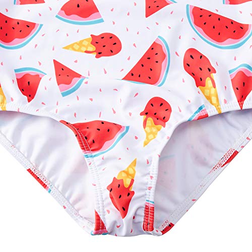 AIDEAONE Abito da Bambina con Anguria Abito Carino...